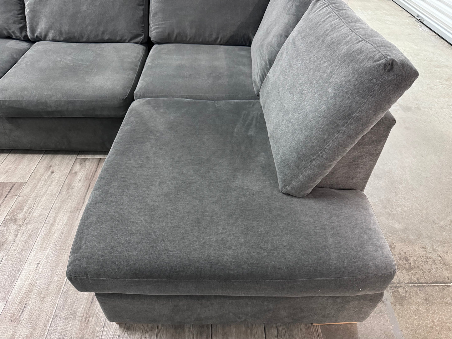 Grey DFS Orka Corner Sofa