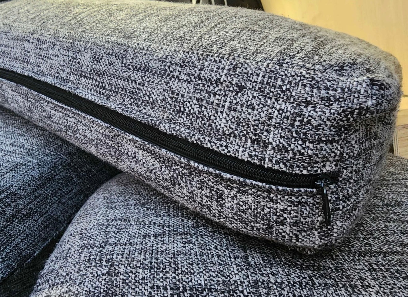 Grey Compact Corner Sofa