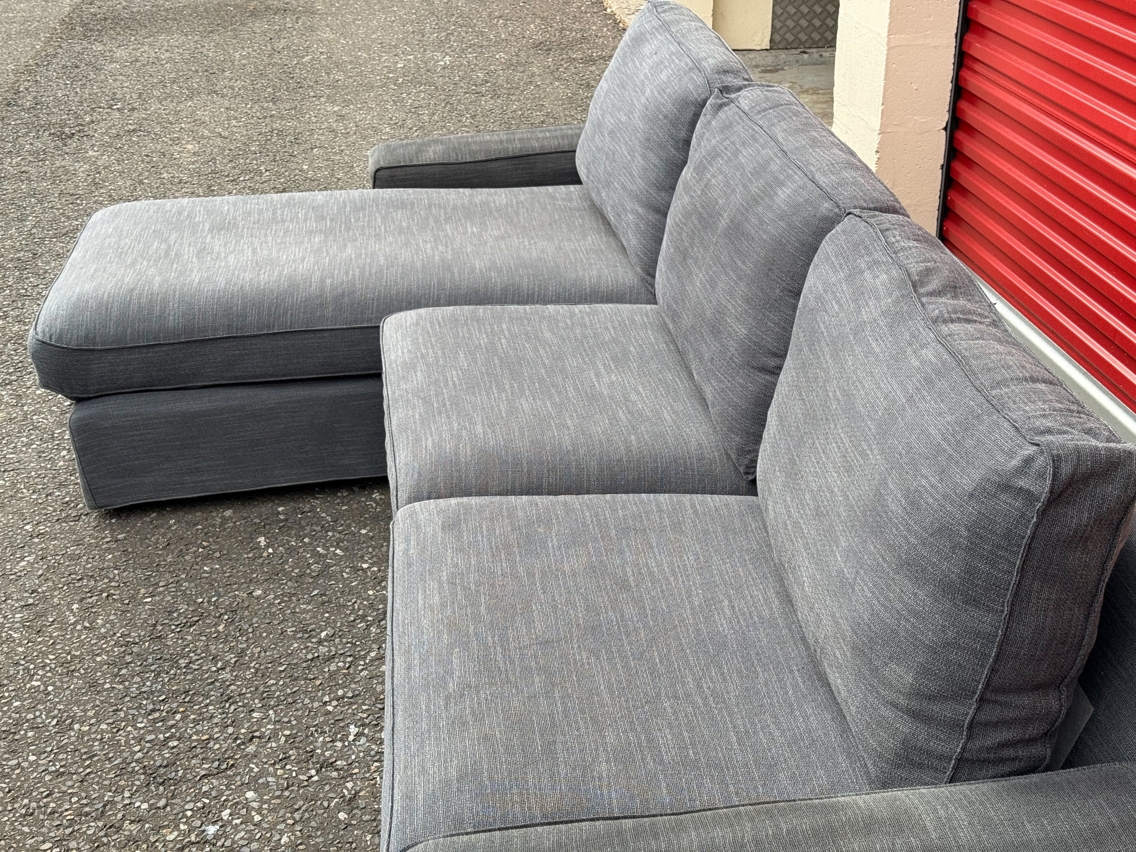 Grey IKEA Kivik Corner Sofa