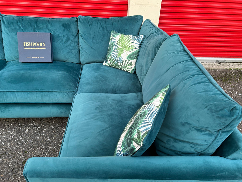 Blue Fishpools Corner Sofa