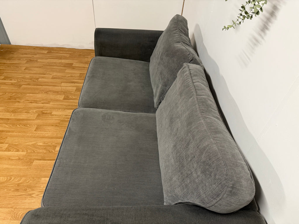 DFS Grey Large 2 Seater Sofa