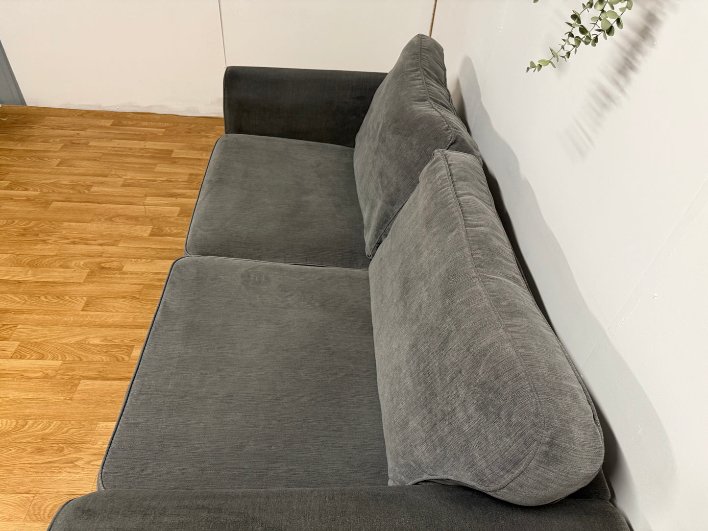 DFS Grey Large 2 Seater Sofa