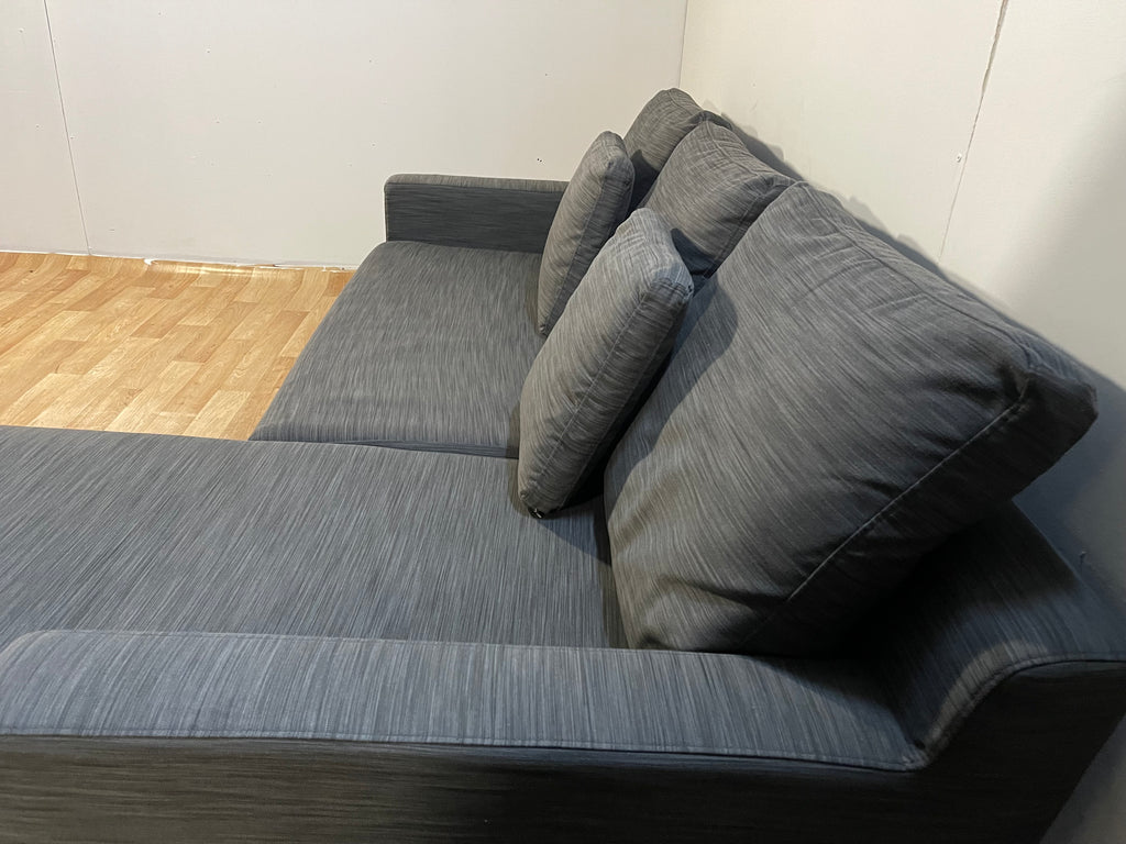 Grey Dwell L Shape Sofa