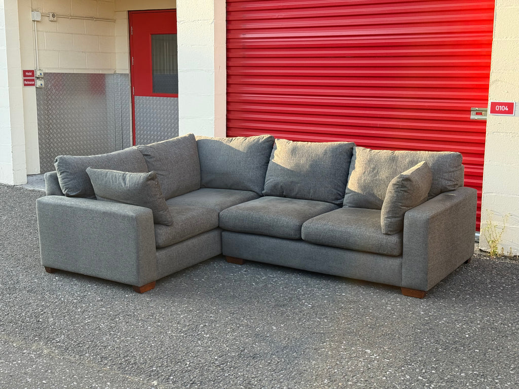 Grey M&S Miles Corner Sofa