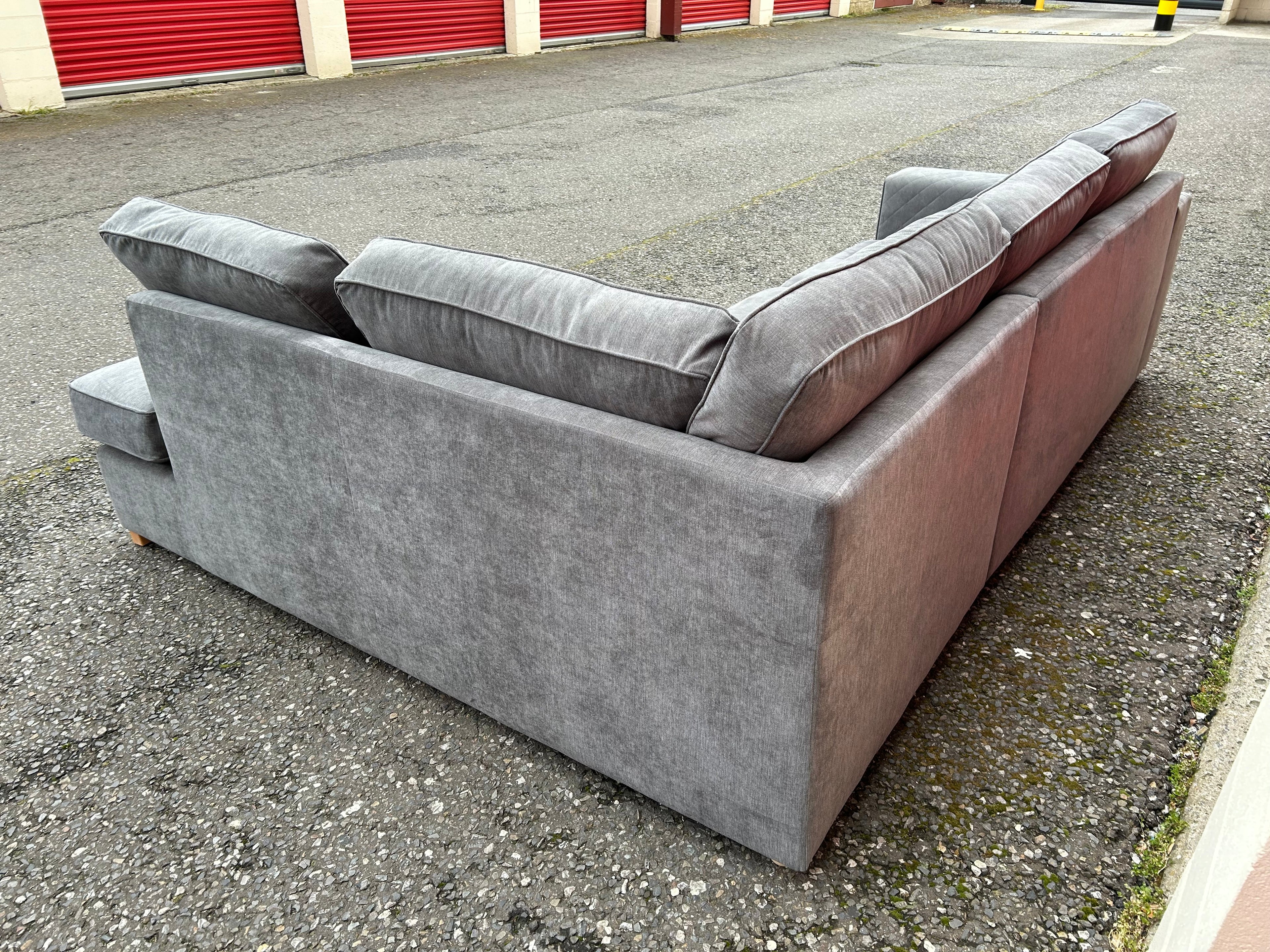 Grey DFS Orka Corner Sofa