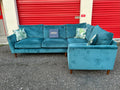 Blue Fishpools Corner Sofa