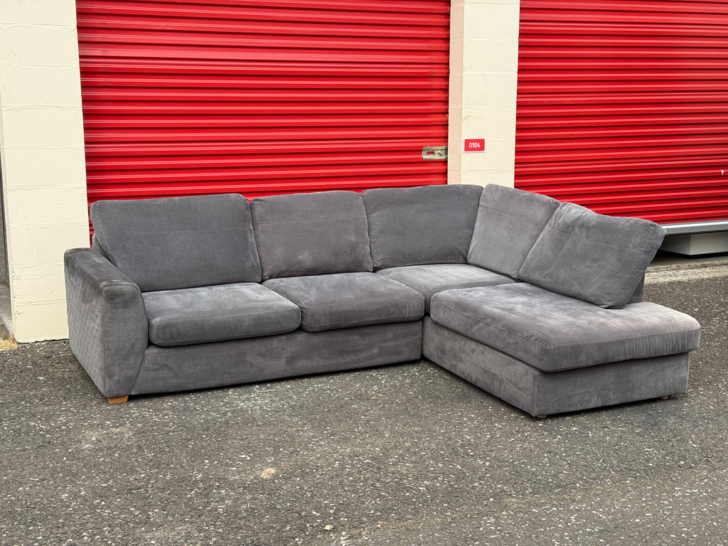 Grey DFS Orka Corner Sofa