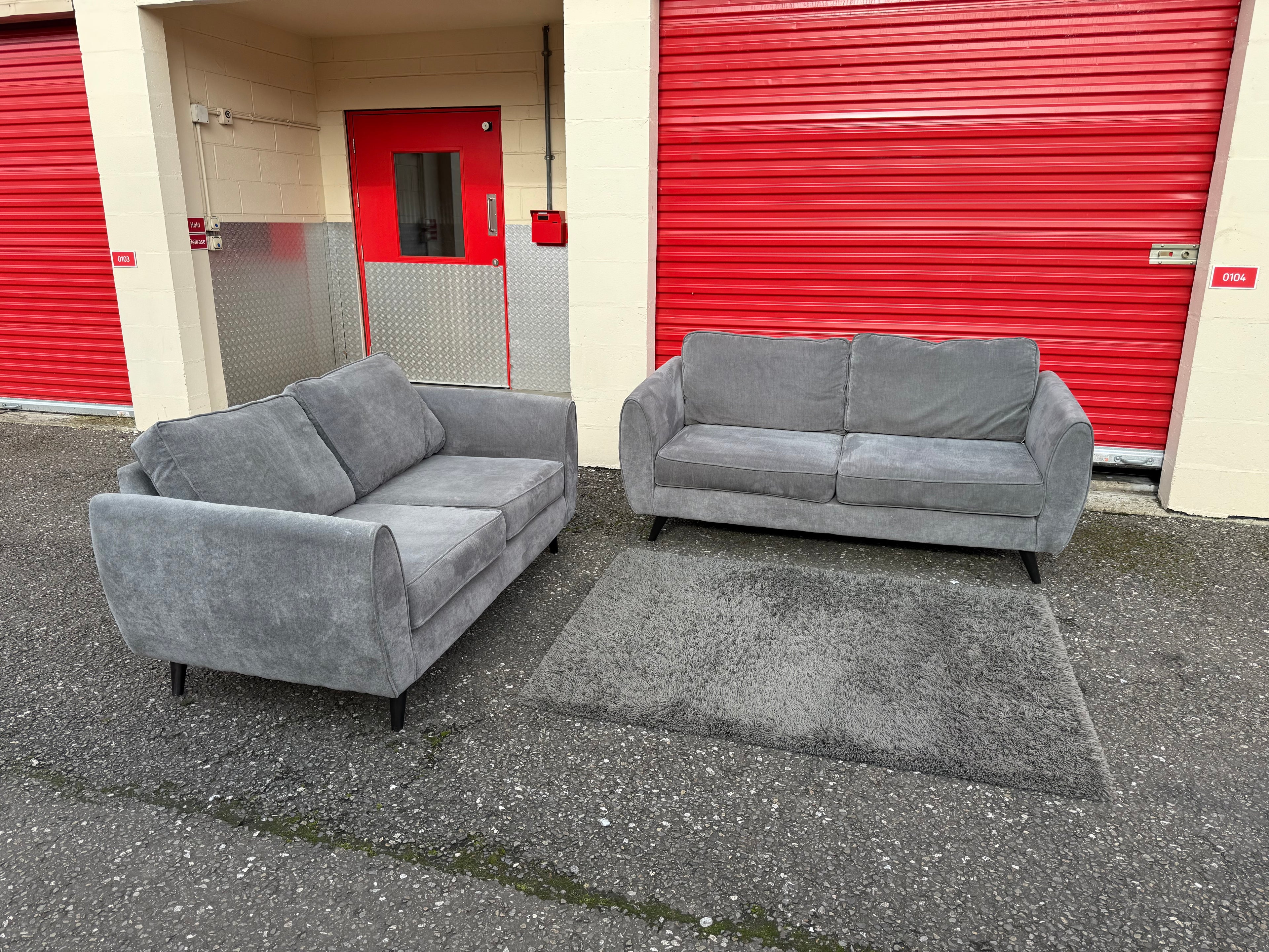 DFS Grapite Sofa Set