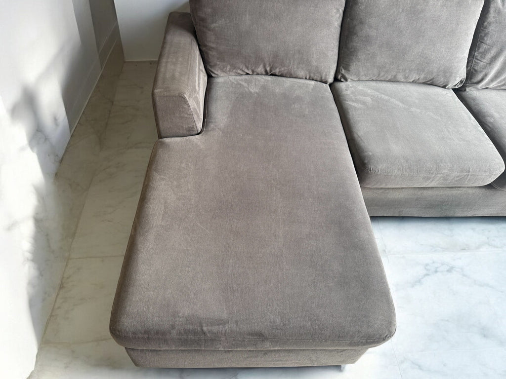 DFS Freya Grey Corner Sofa