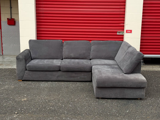 Grey DFS Orka Corner Sofa
