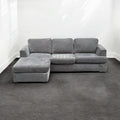 DFS Freya Grey Corner Sofa