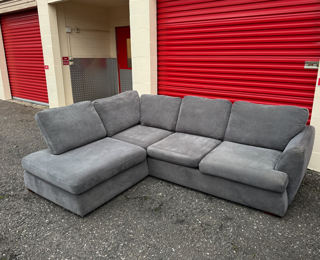 Grey DFS Orka Corner Sofa