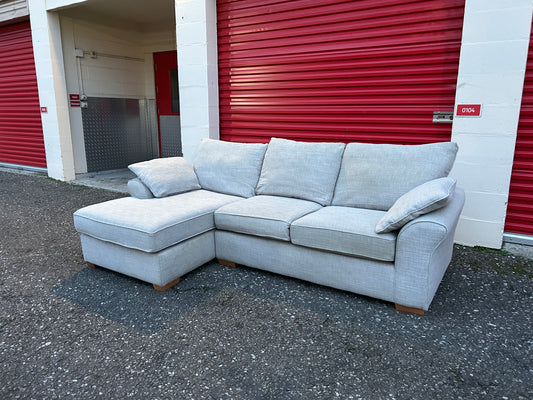 Next Stamford Light Grey Corner Sofa