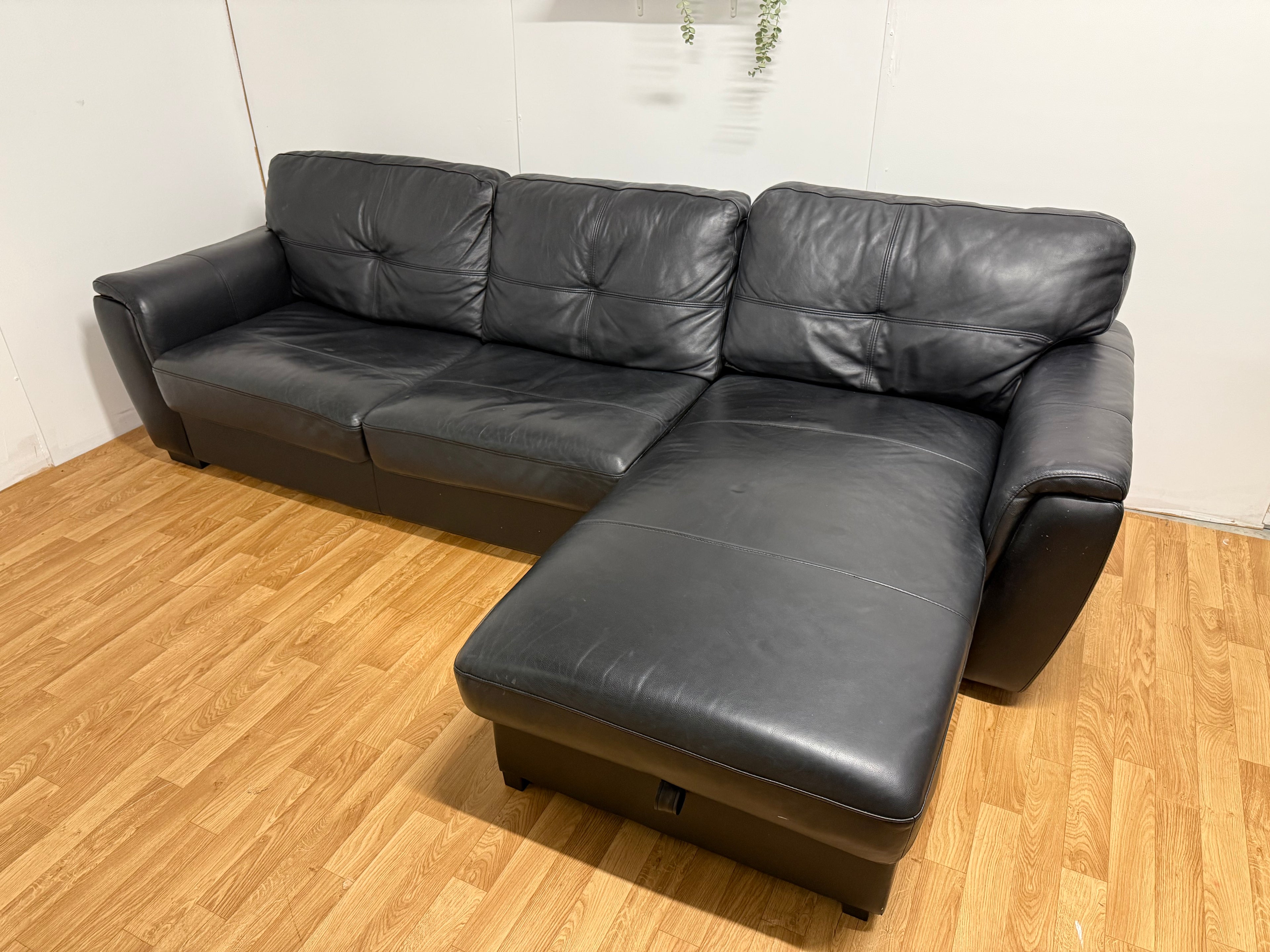 Leather Corner Sofa Bed