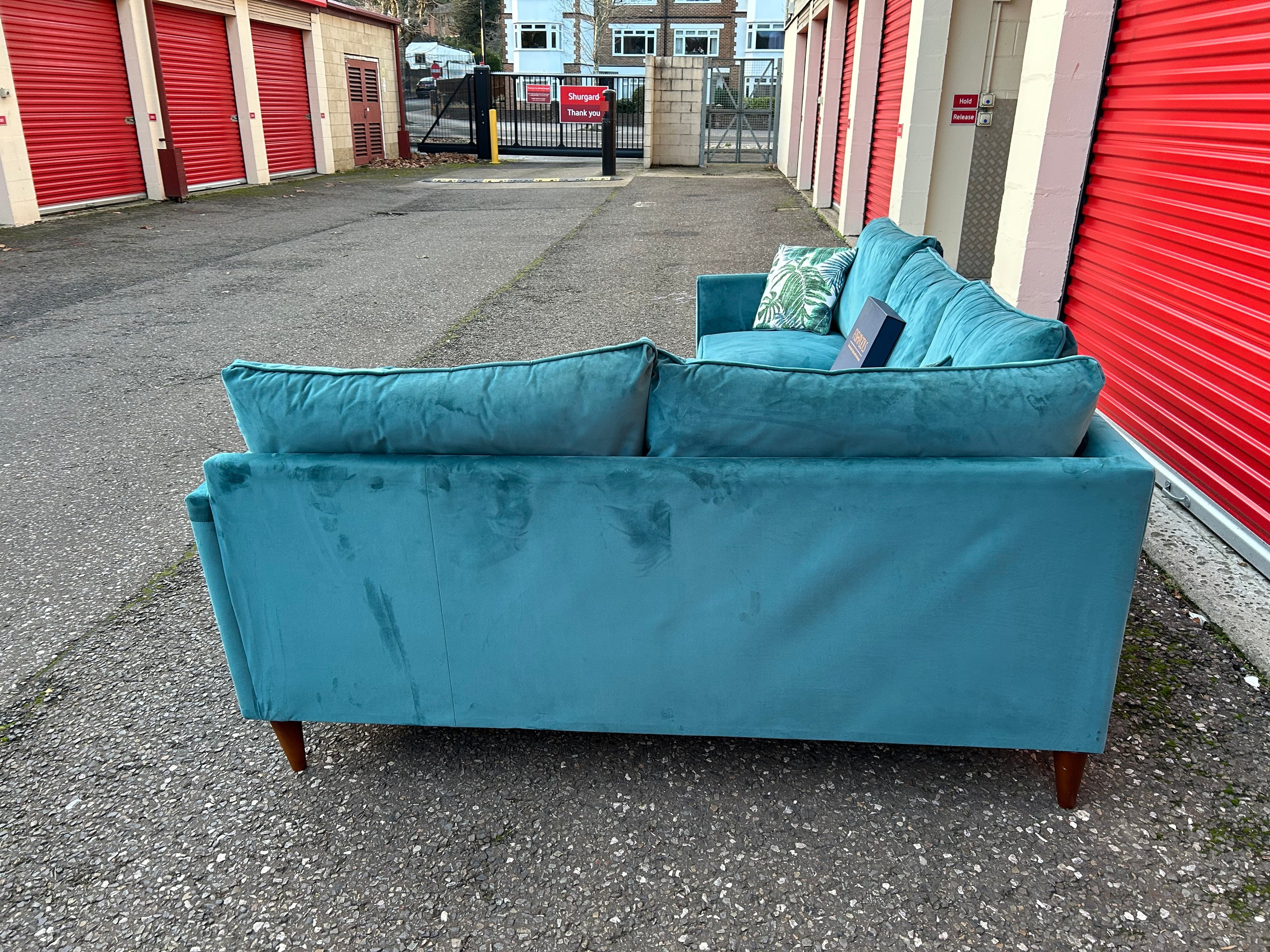 Blue Fishpools Corner Sofa