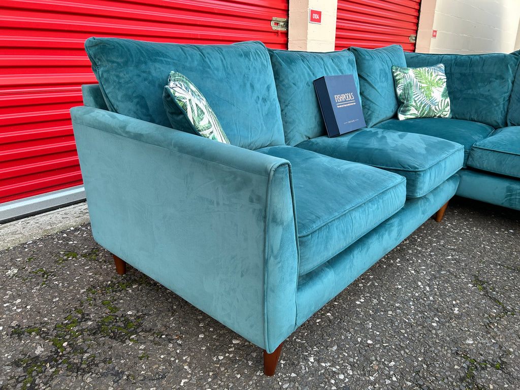 Blue Fishpools Corner Sofa