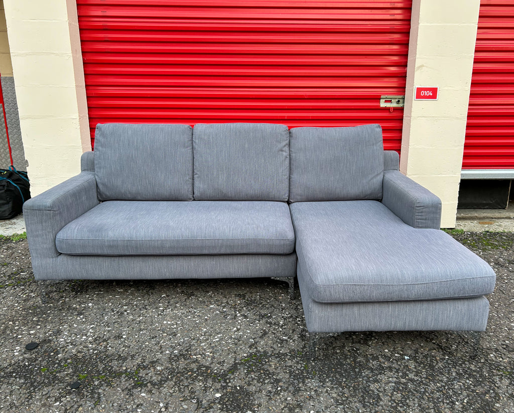 Dwell Grey L Shape Sofa
