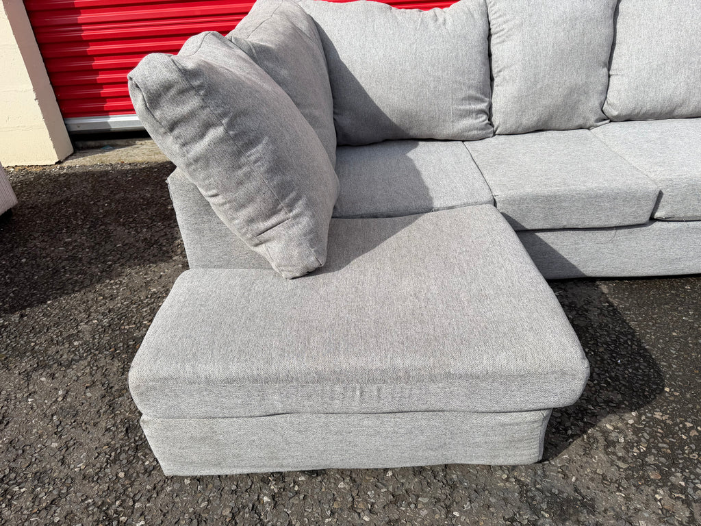 Modern Grey Corner Sofa