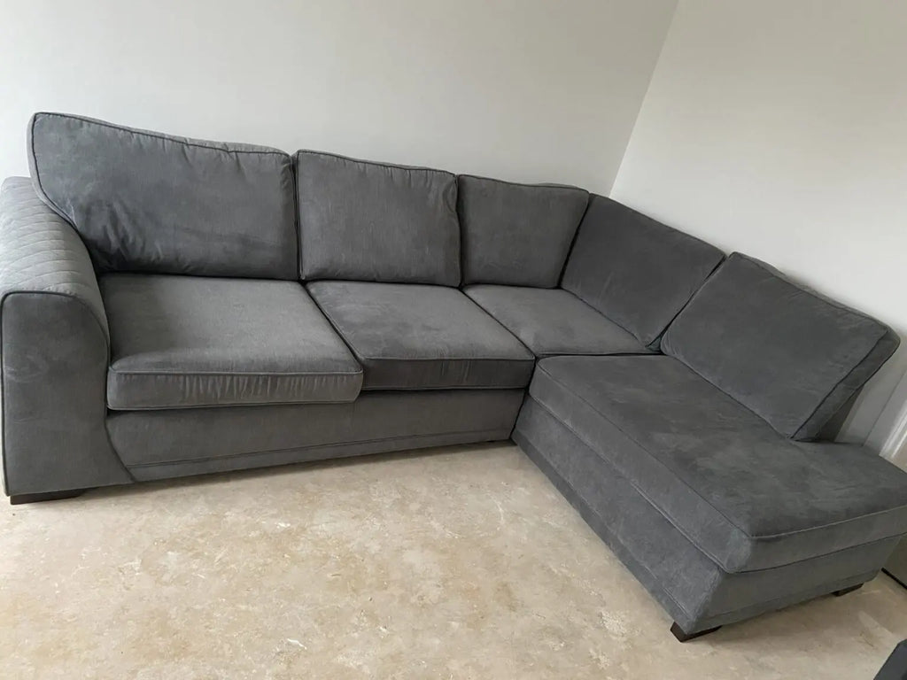 DFS Orka Grey Corner Sofa