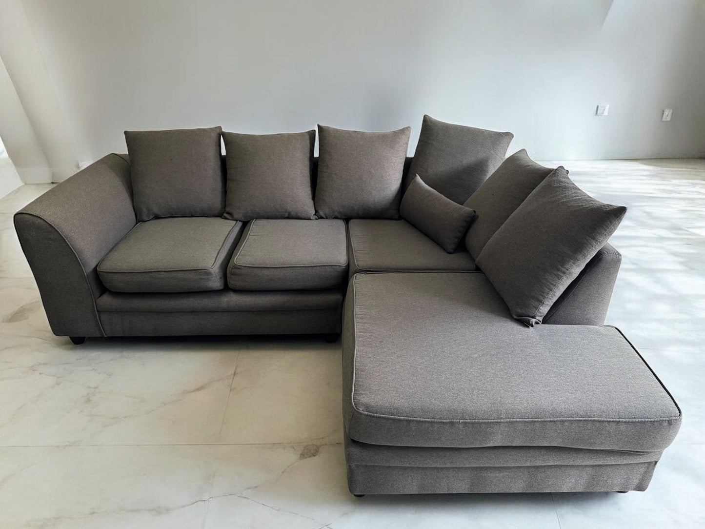 Grey Corner Sofa