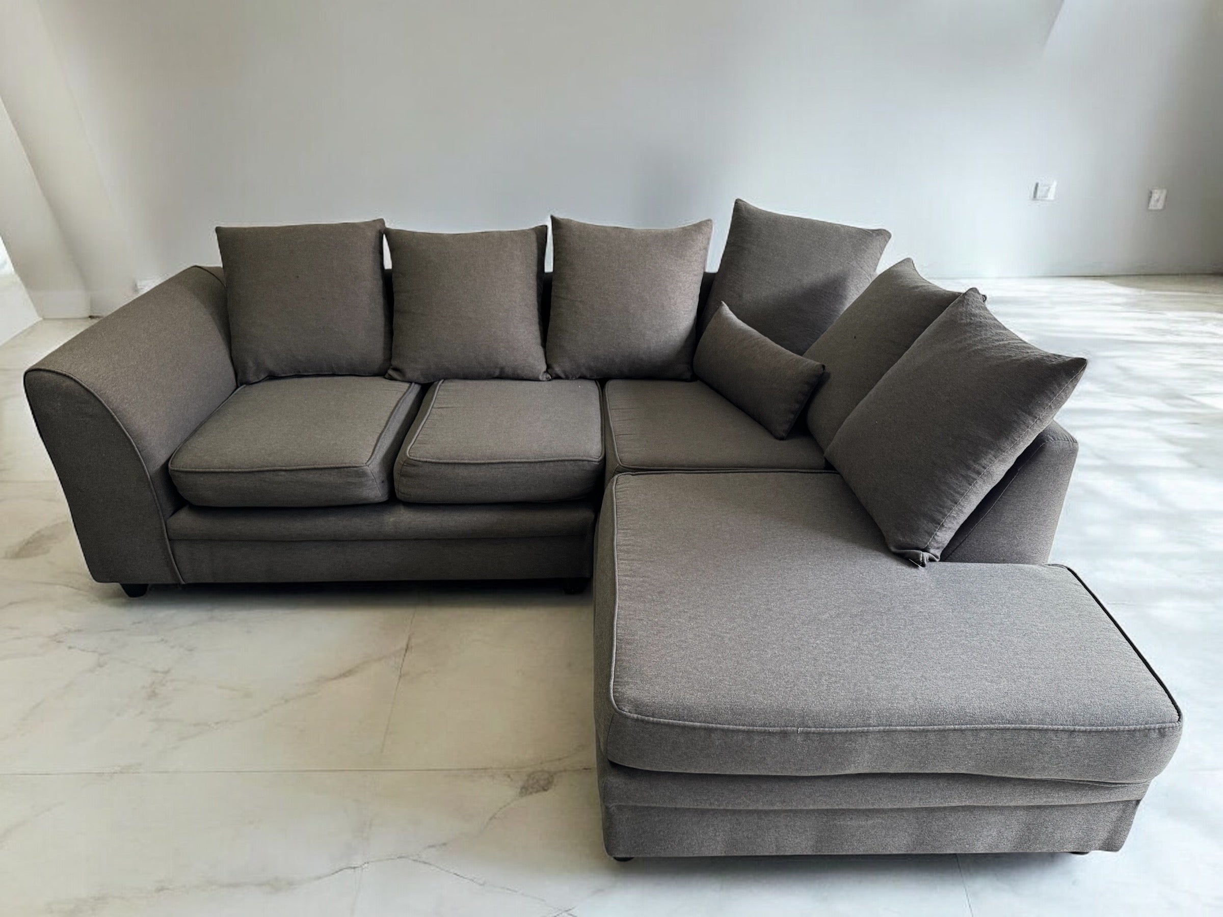 Grey Corner Sofa