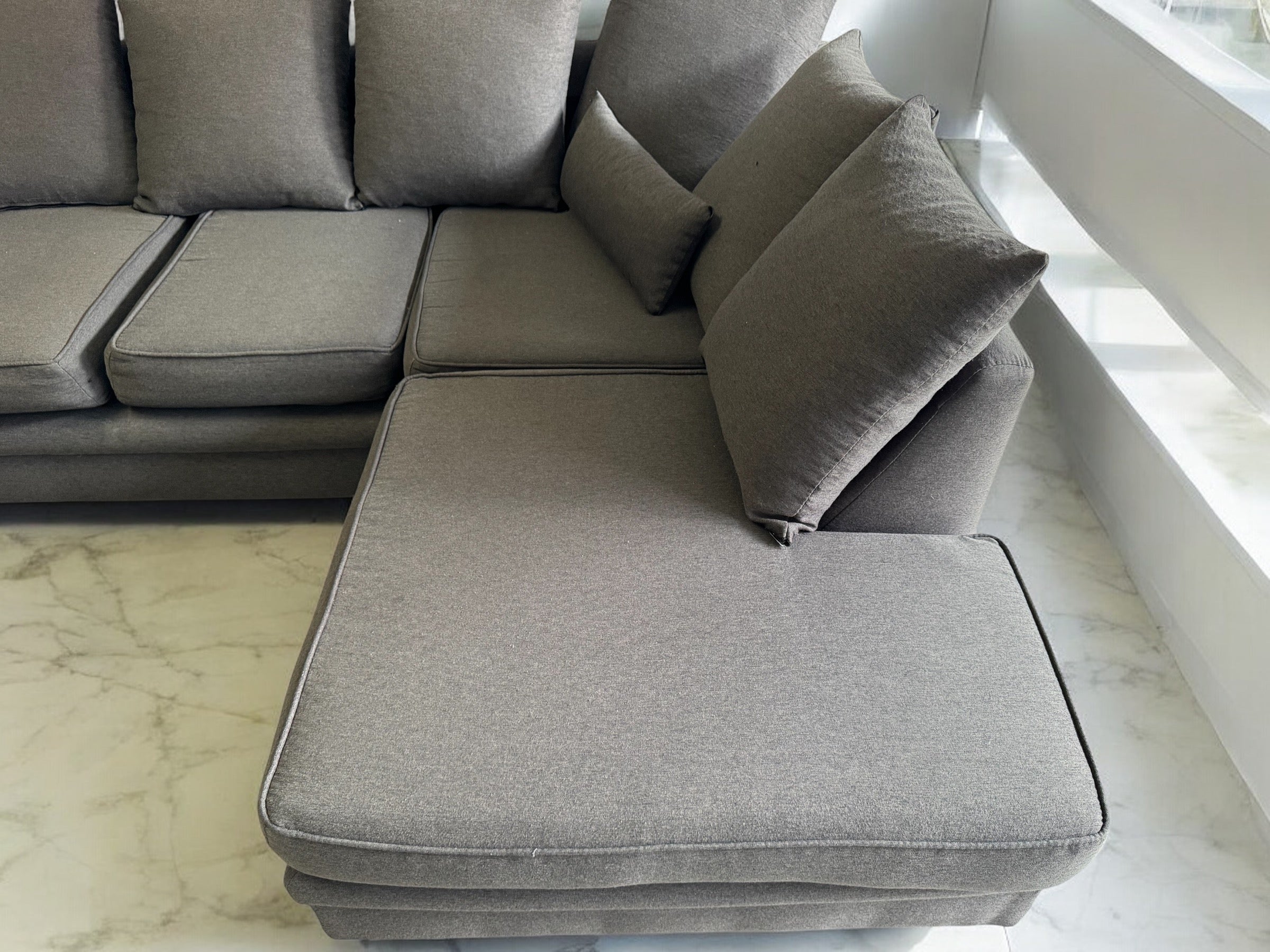 Grey Corner Sofa