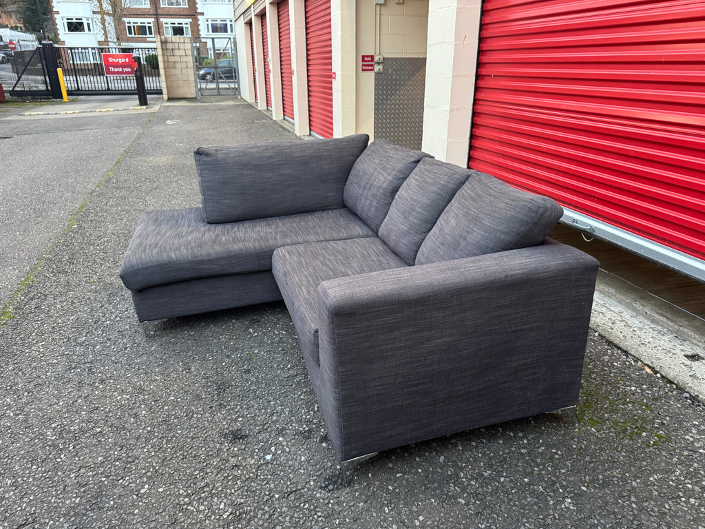Dark Grey Corner Sofa