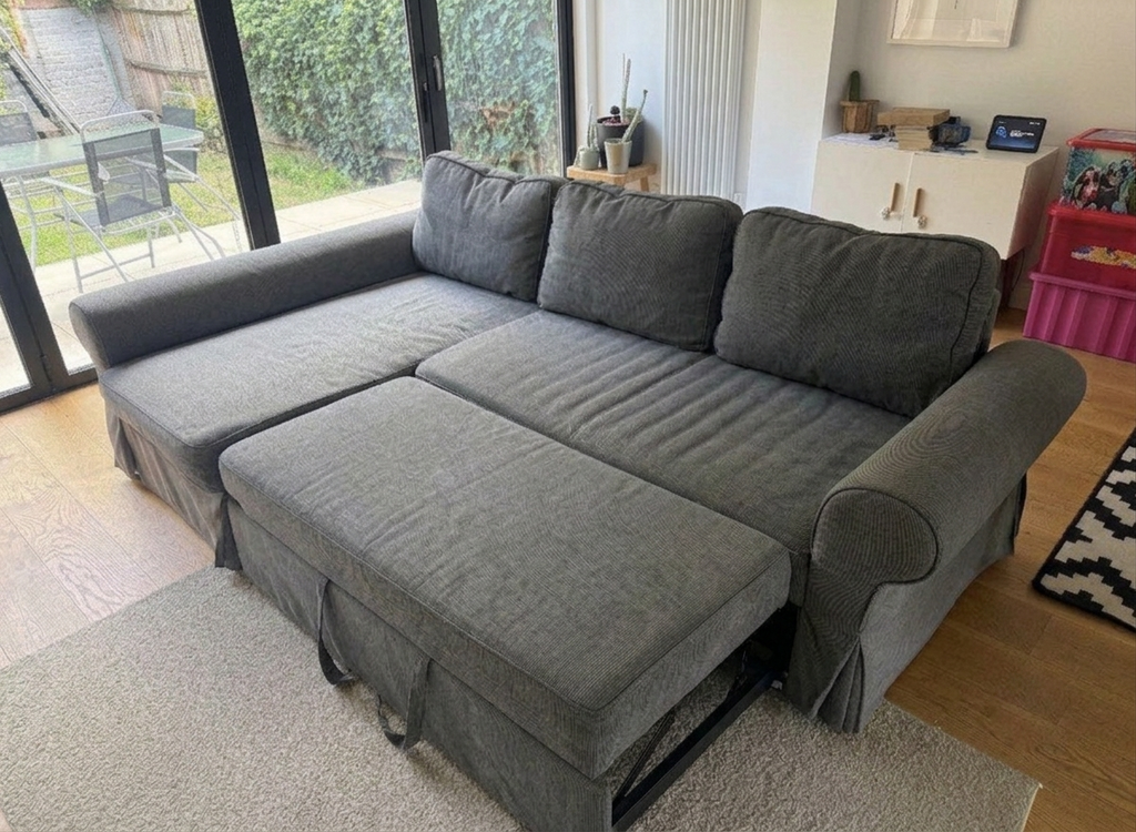 IKEA Ektorp Corner Sofa Bed