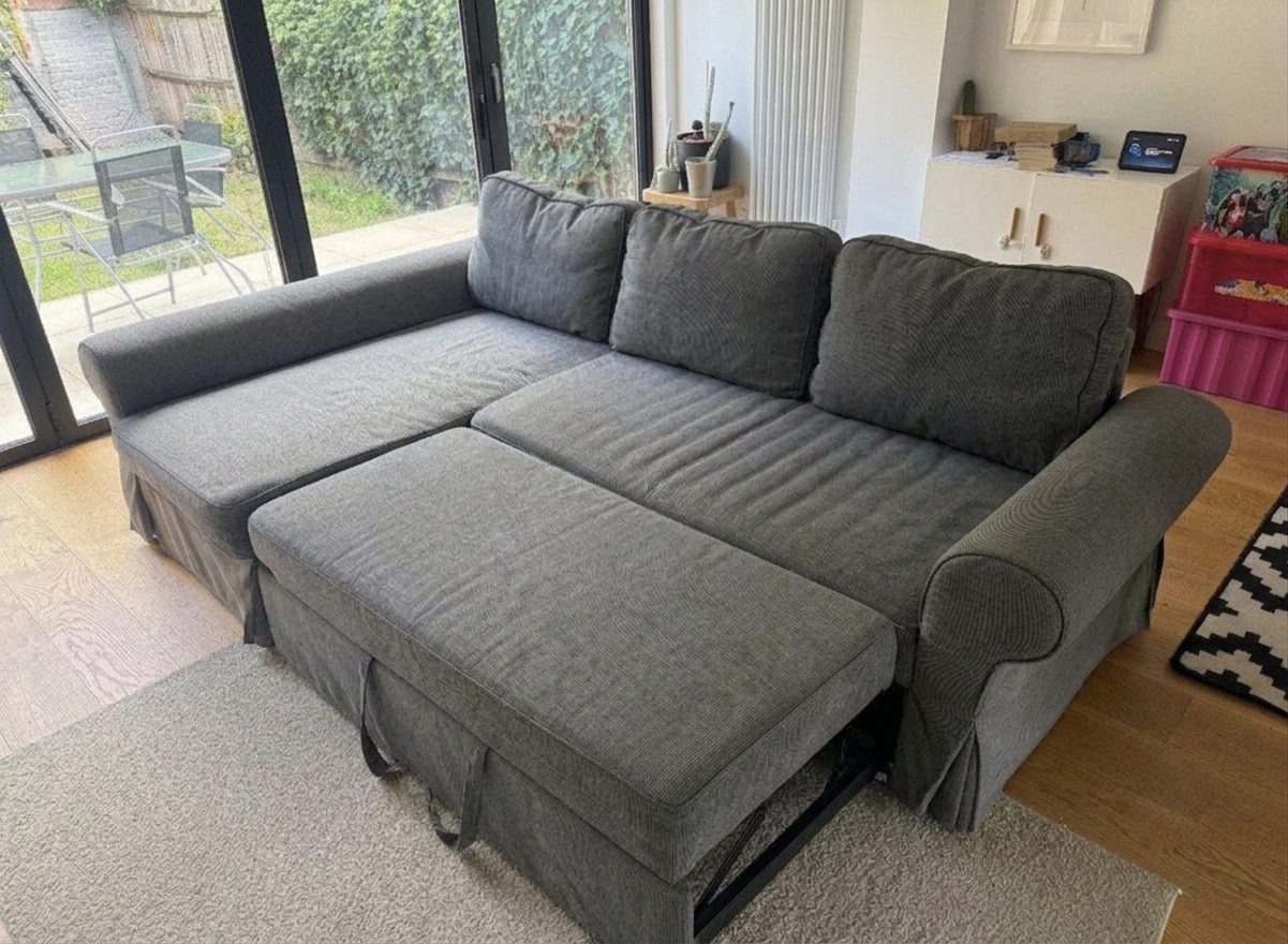 IKEA Ektorp Corner Sofa Bed