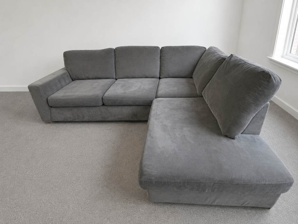 DFS Orka Corner Sofa & Cuddle Chair