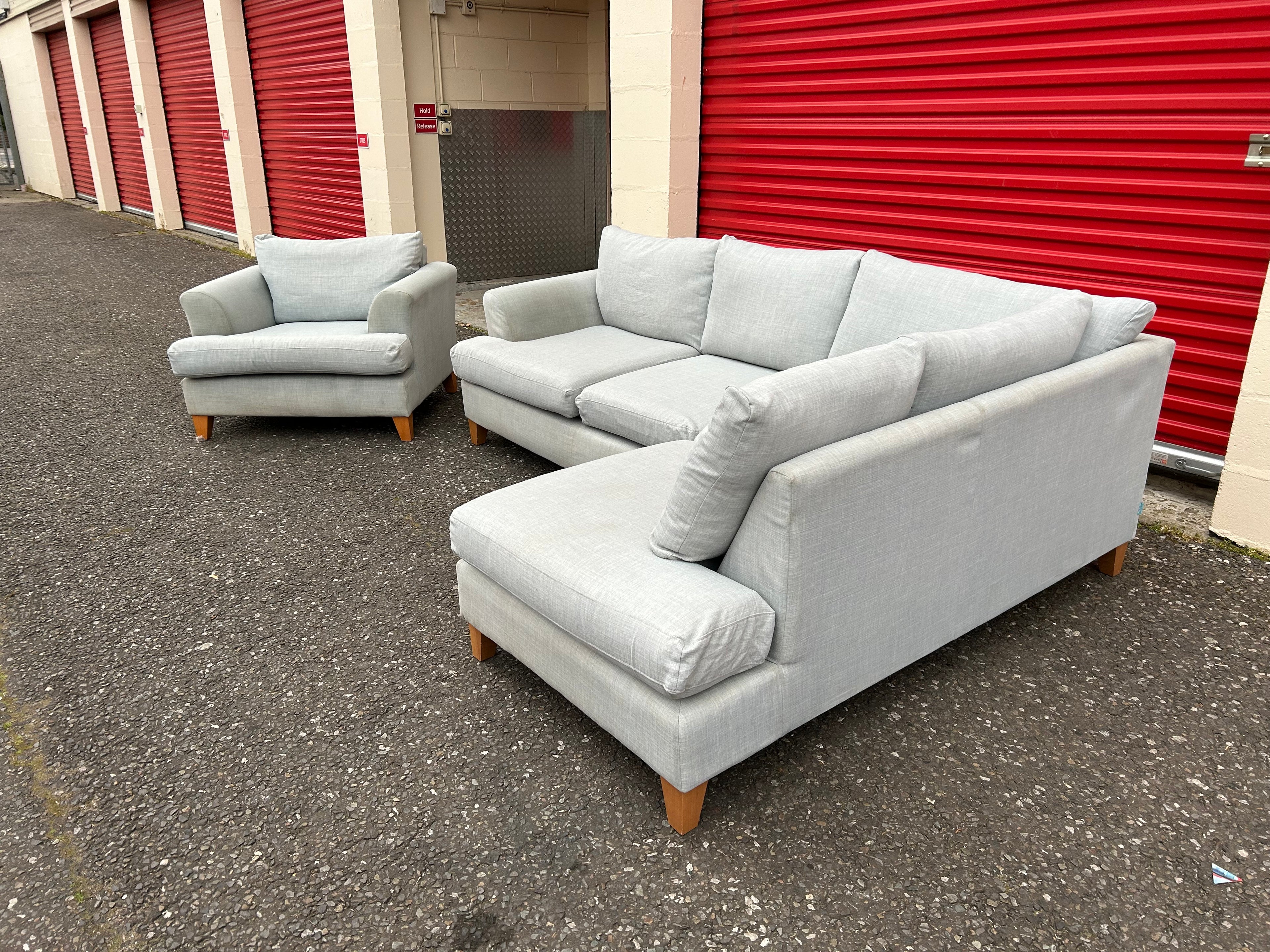 DFS Corner Sofa & Armchair Set