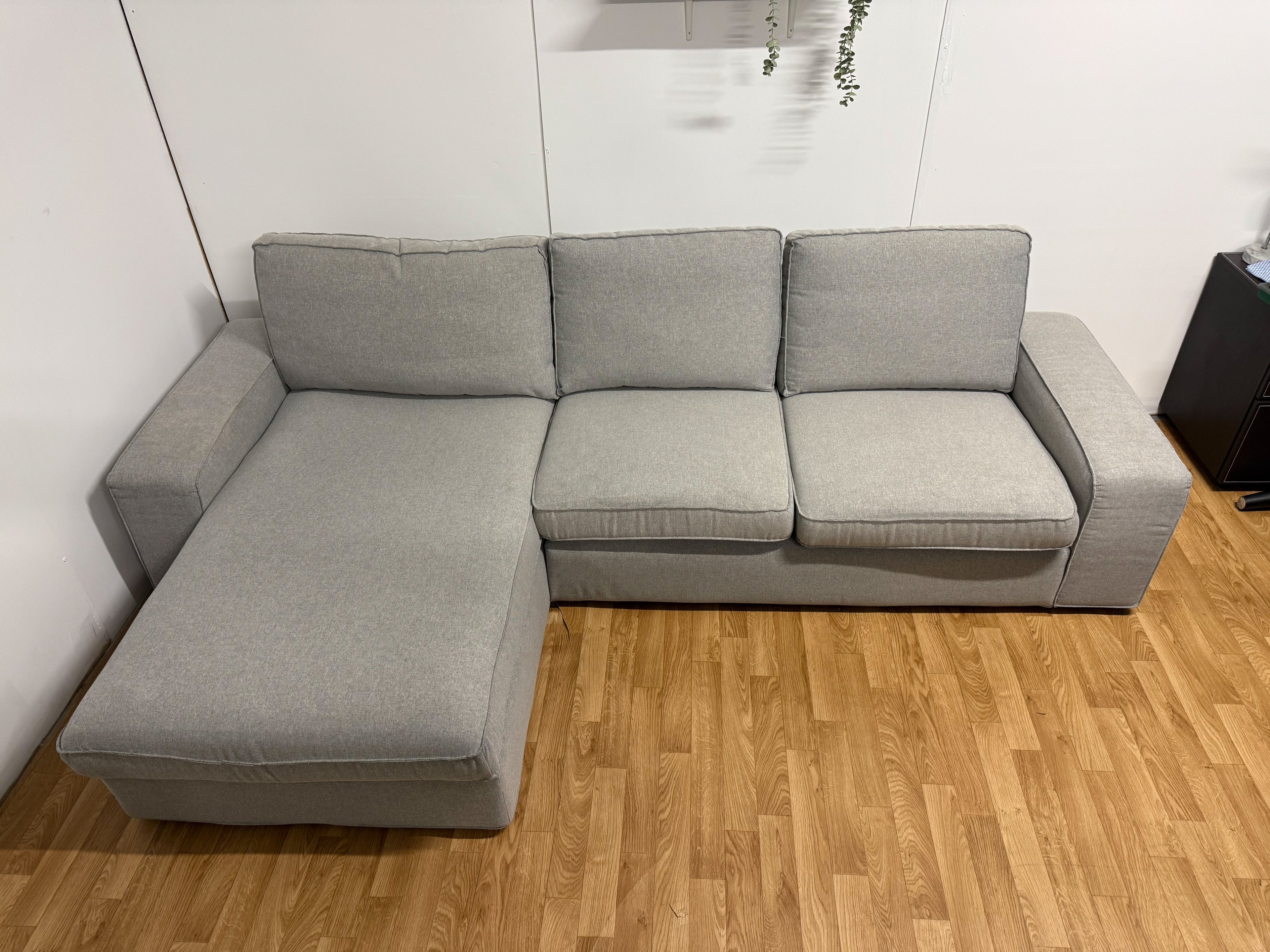 IKEA Kivik Grey Corner Sofa