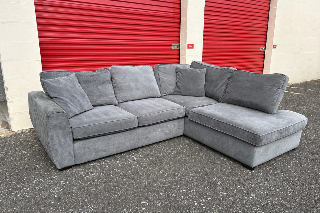 Grey DFS Orka Corner Sofa