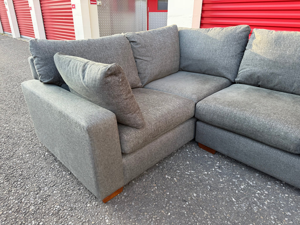 Grey M&S Miles Corner Sofa