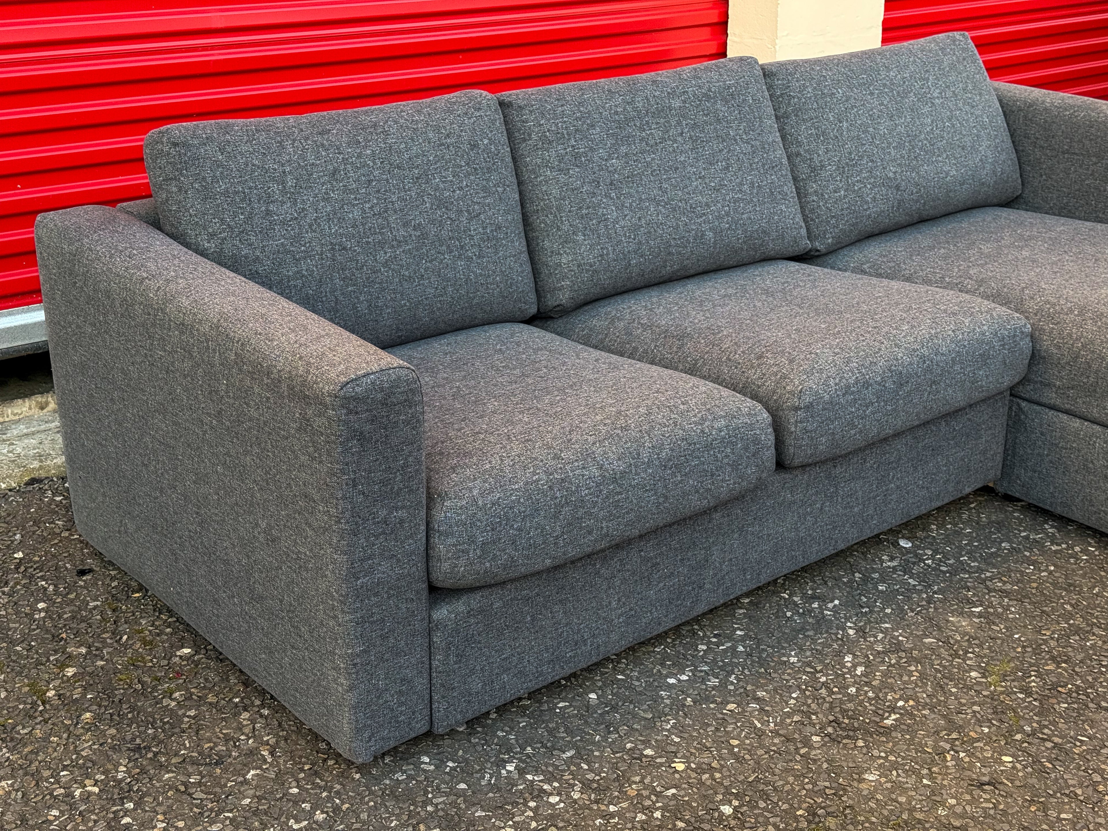 Grey IKEA Vimle Chaise Sofa