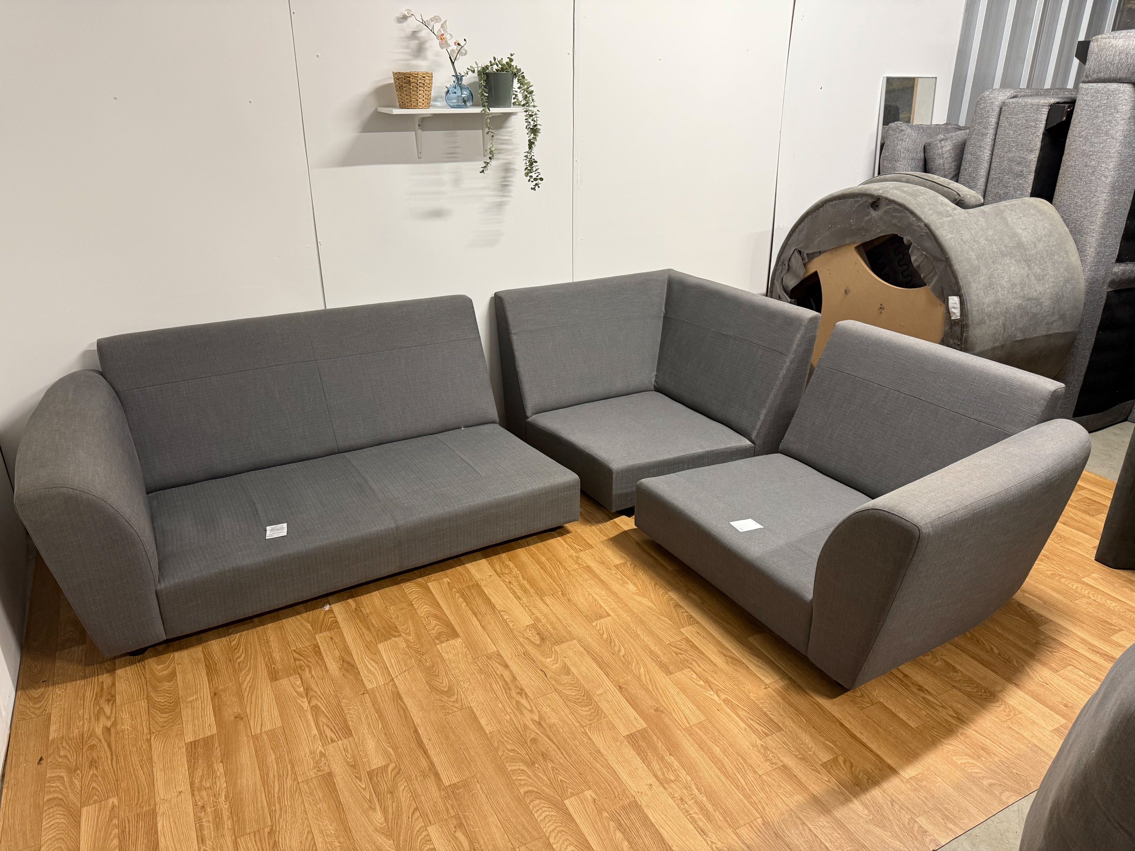 Grey John Lewis Modular Corner Sofa