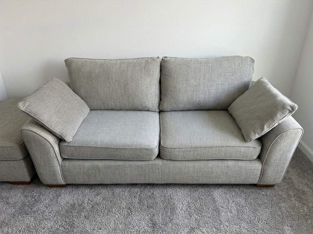 Next 3 Seater Sofa & Footstool