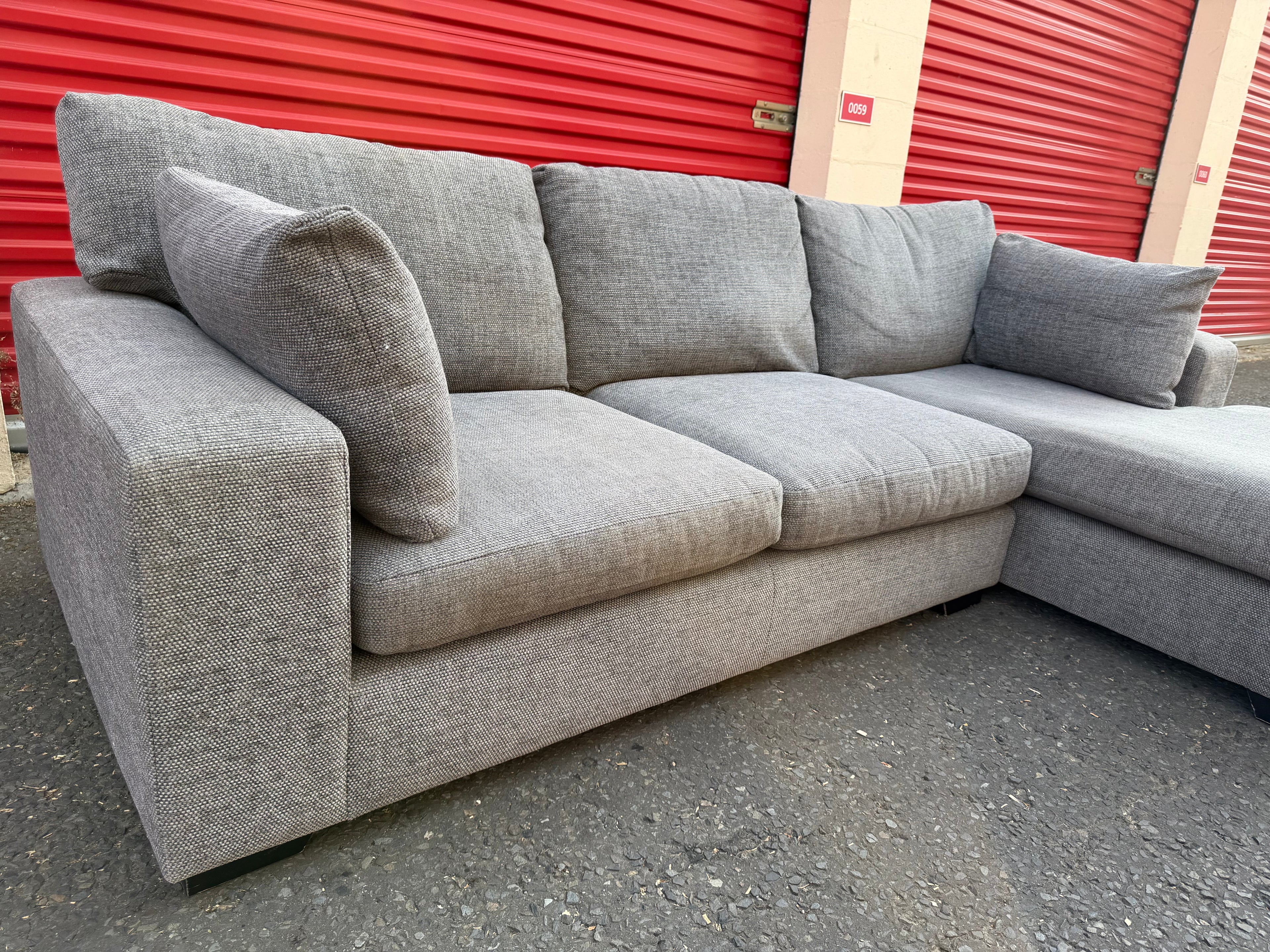 Grey Next Corner Sofa