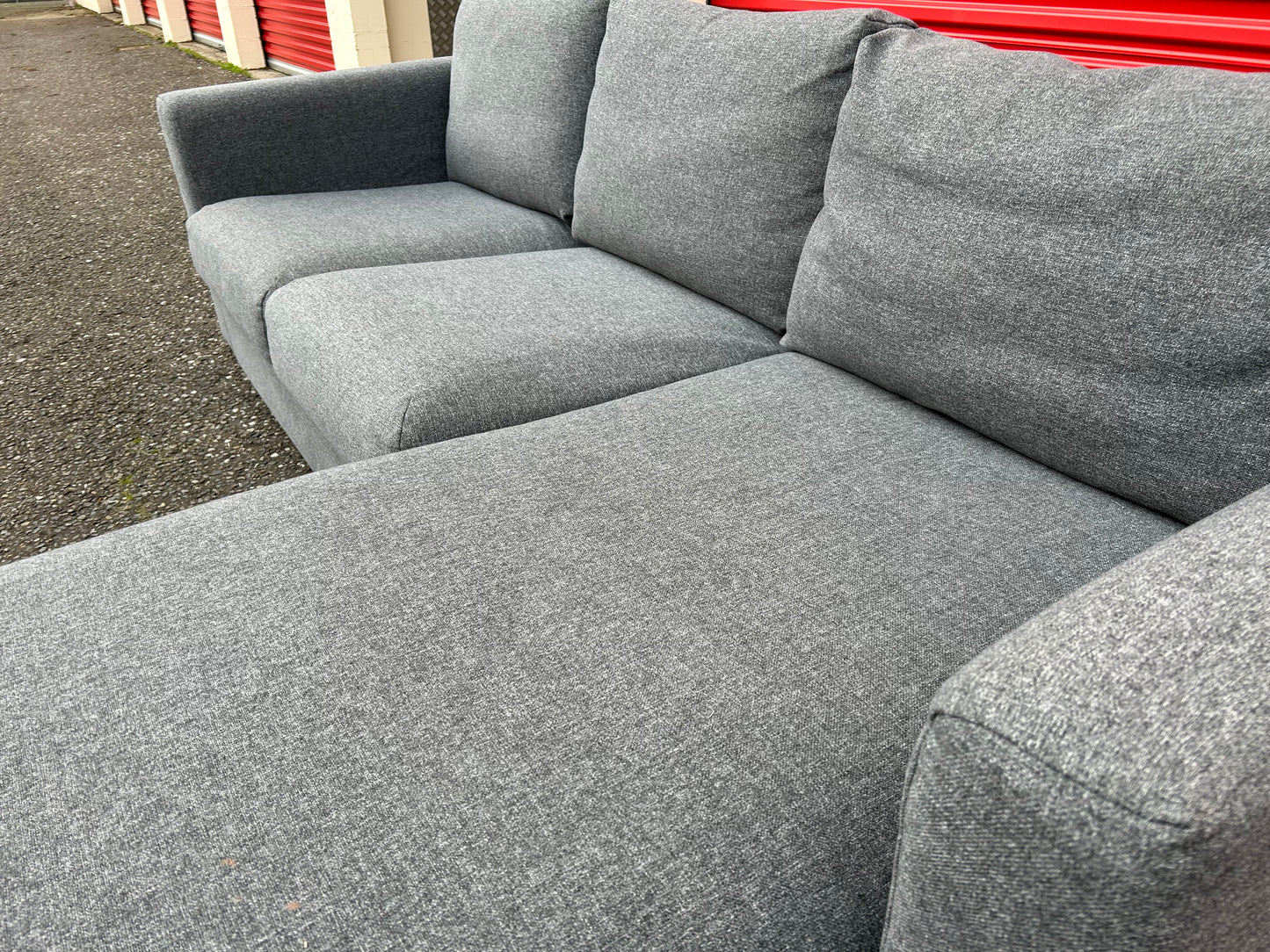 Grey IKEA Vimle Corner Sofa