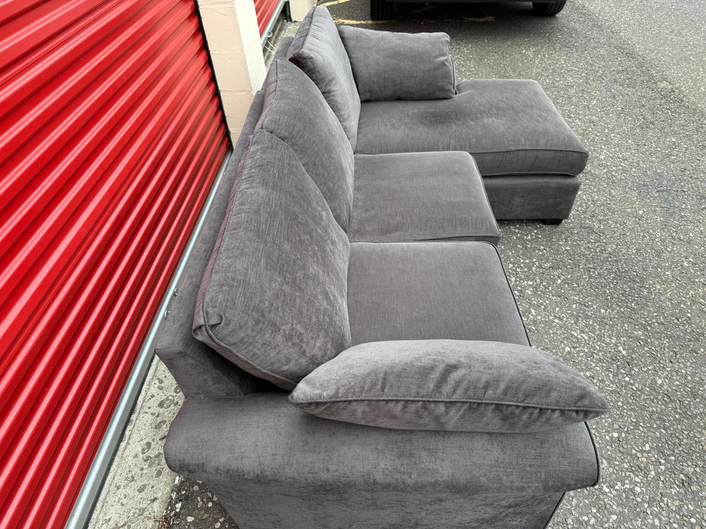 Grey NEXT Stamford Corner Sofa