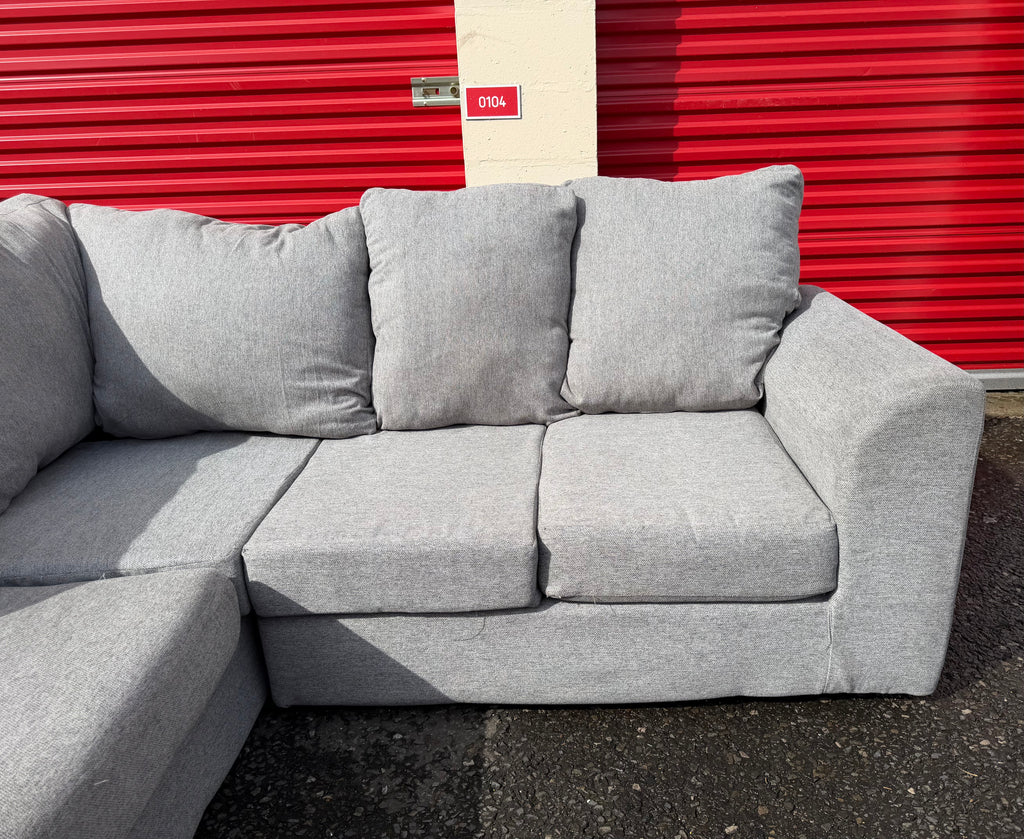 Modern Grey Corner Sofa