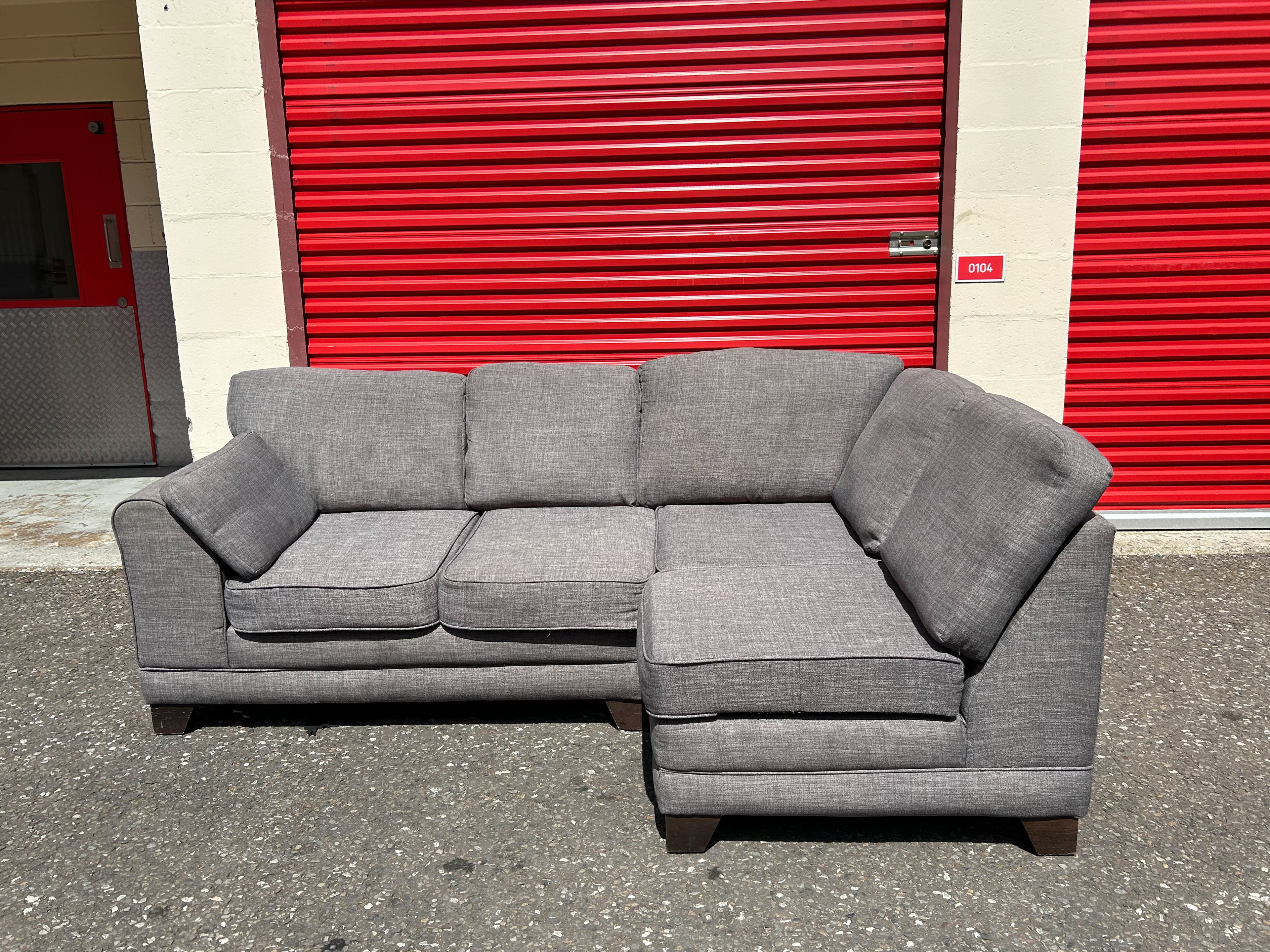 Grey Corner Sofa