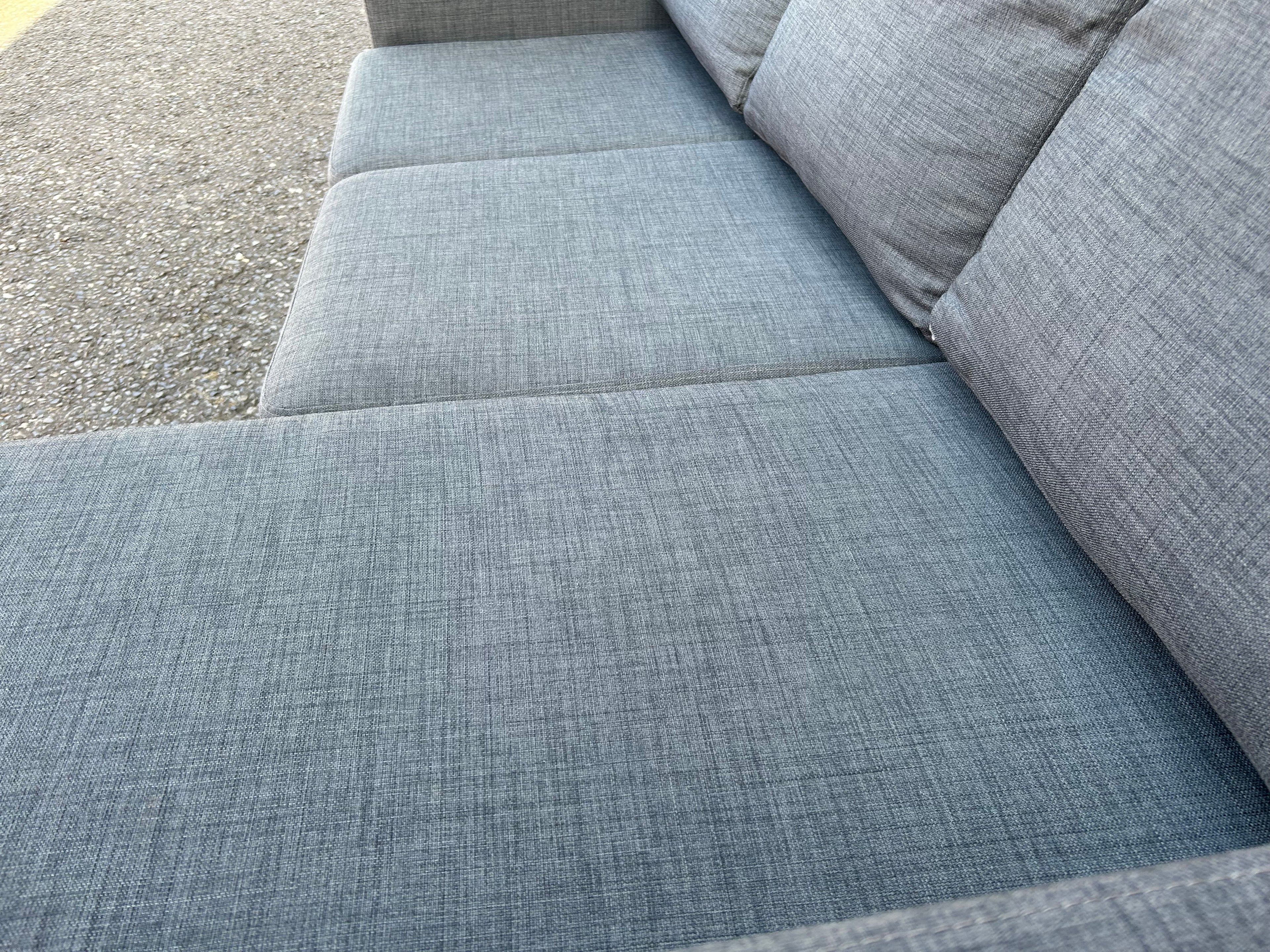 Grey L Shape Sofa