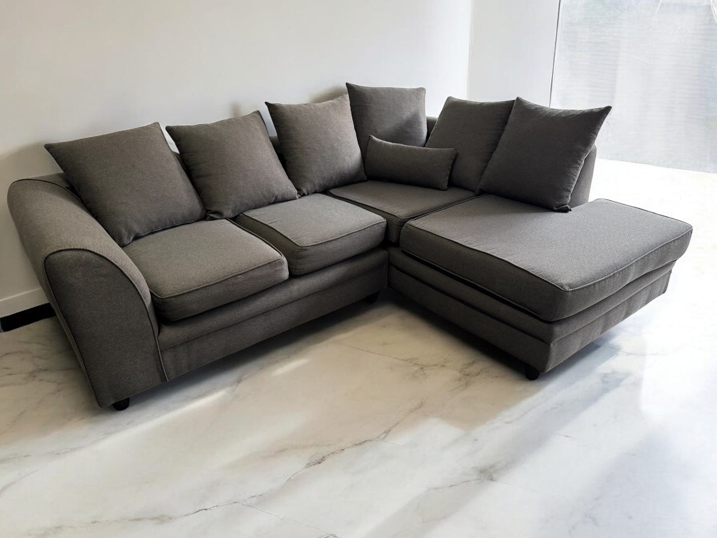 Grey Corner Sofa