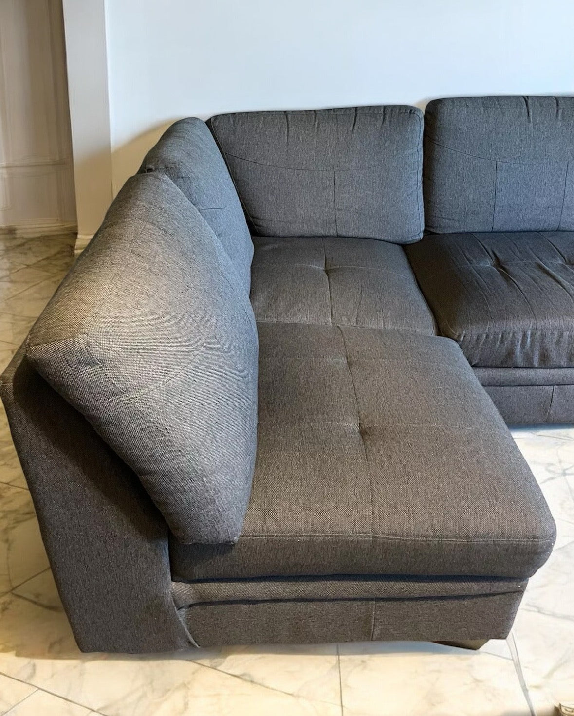 Grey Corner Sofa Bed