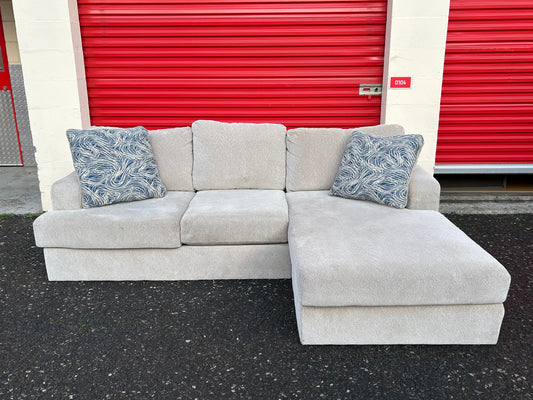 Beige Ashley Corner Sofa