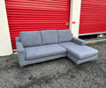 Dwell Grey L Shape Sofa