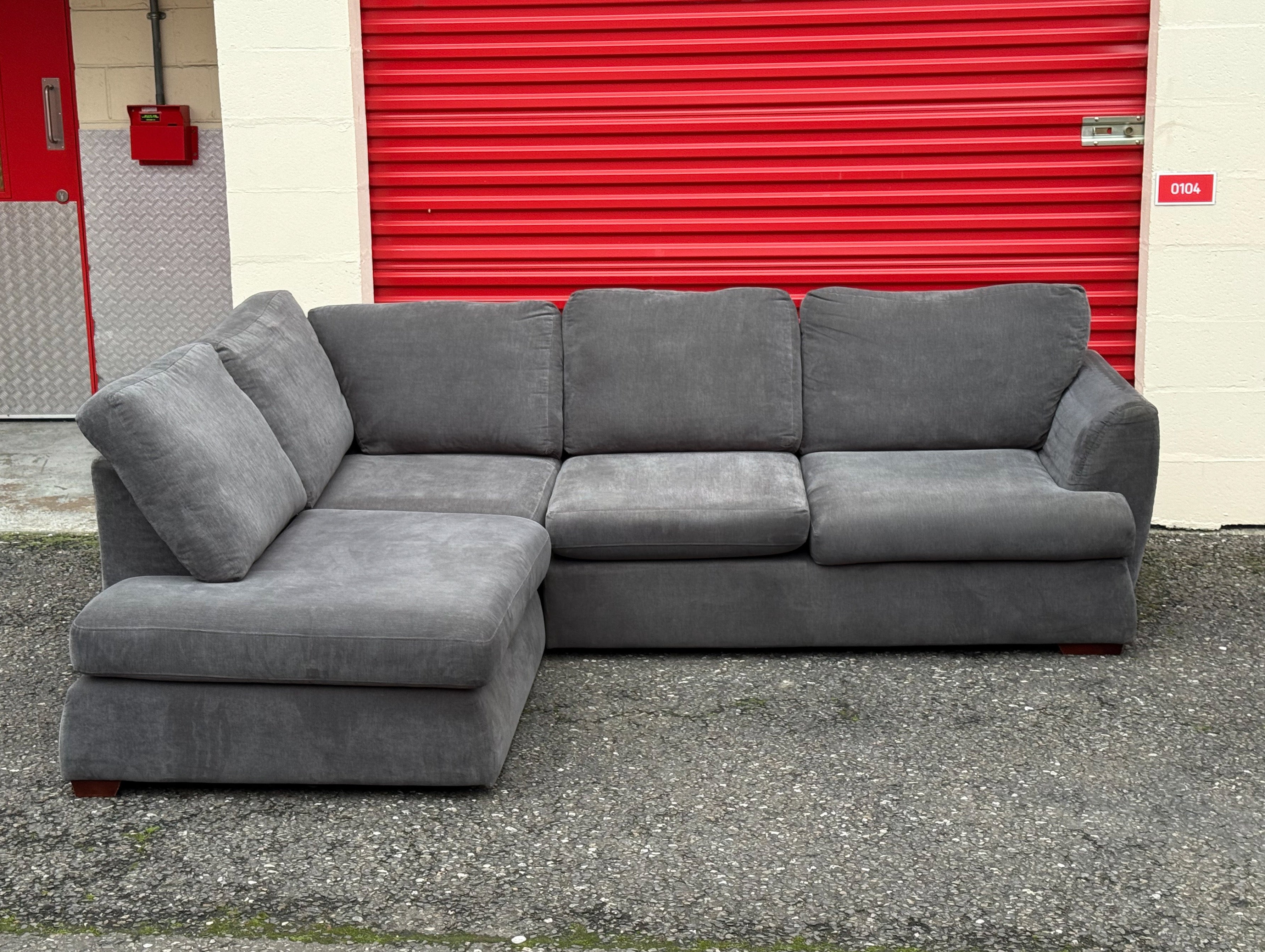 Grey DFS Orka Corner Sofa