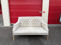 Handmade Linen 2 Seater Sofa