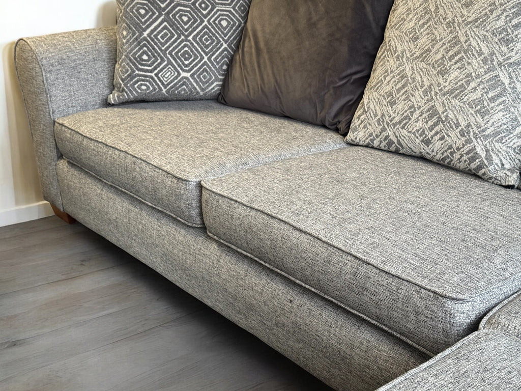 SCS Grey L Shape Sofa